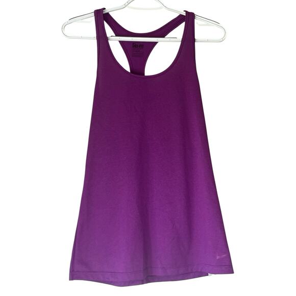 Nike Dri-Fit Razorback Purple Athletic Tank Top Size Small - Picture 1 of 11